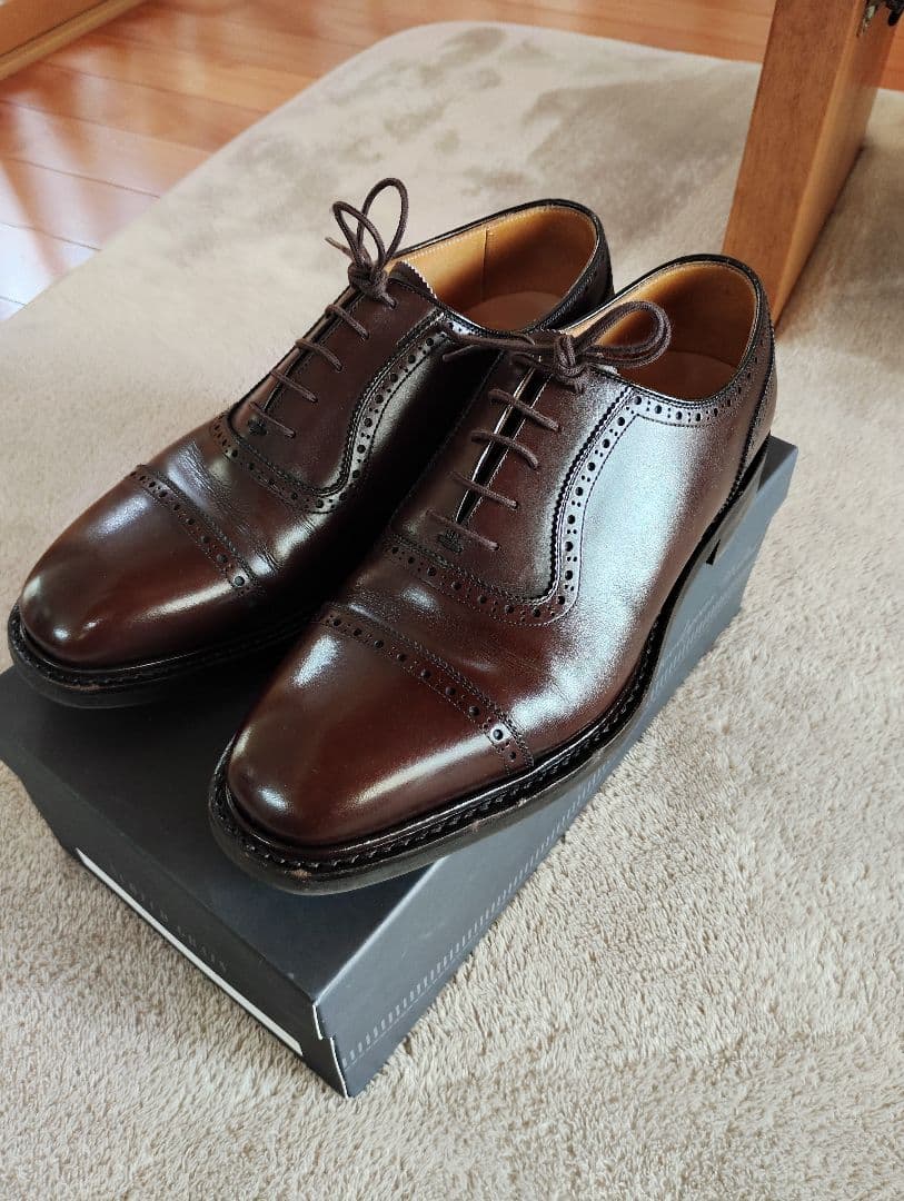 SCOTCH GRAIN スコッチグレイン ブラウン 25.5EEE