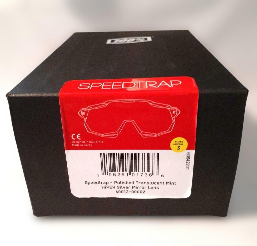 100% SPEEDTRAP クリアミント ワンハンドレッド サングラス - メルカリ