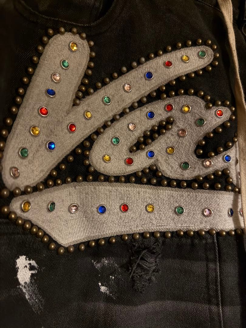 valeforever】スタッツ ダメージ デニム - メルカリ