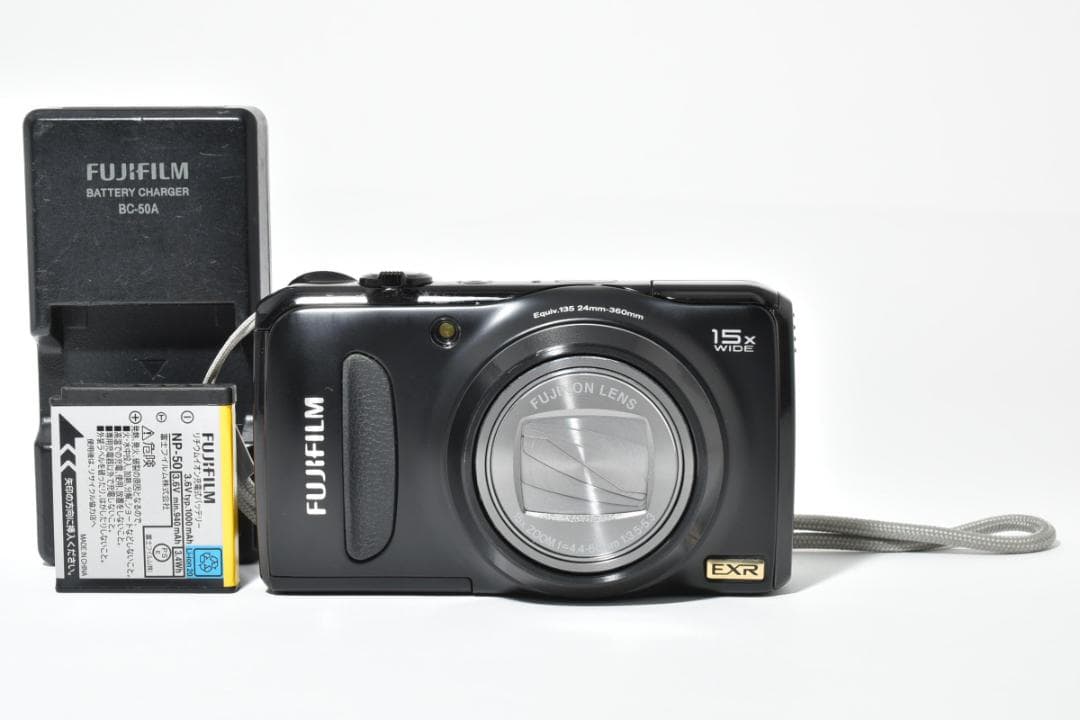 【美品】FUJIFILM FINEPIX F300EXR ブラック　動作確認済 Amazon | FUJIFILM FinePix デジタルカメラ F300EXR ブラック F FX