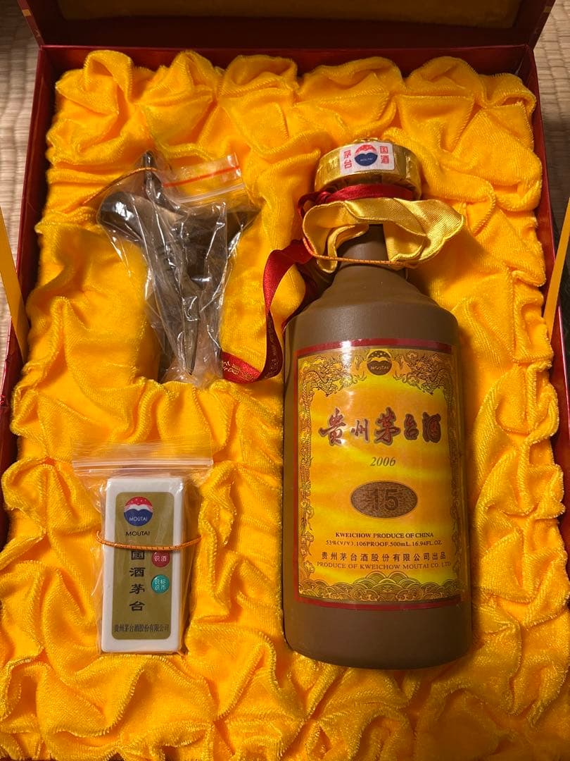 希少”2006 貴州茅台酒500ml 15年 - メルカリ