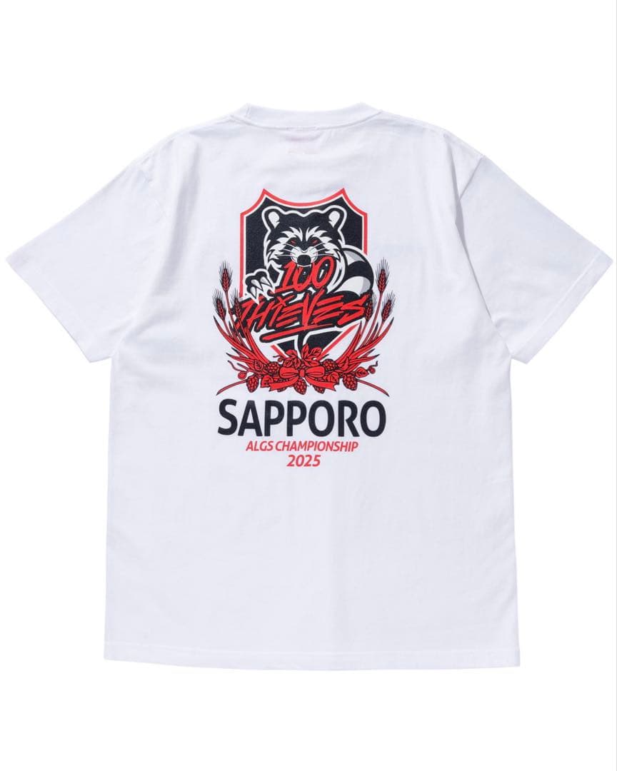 CRAZY RACCOON 100THIEVES Tシャツ ALGS 会場限定品 - メルカリ