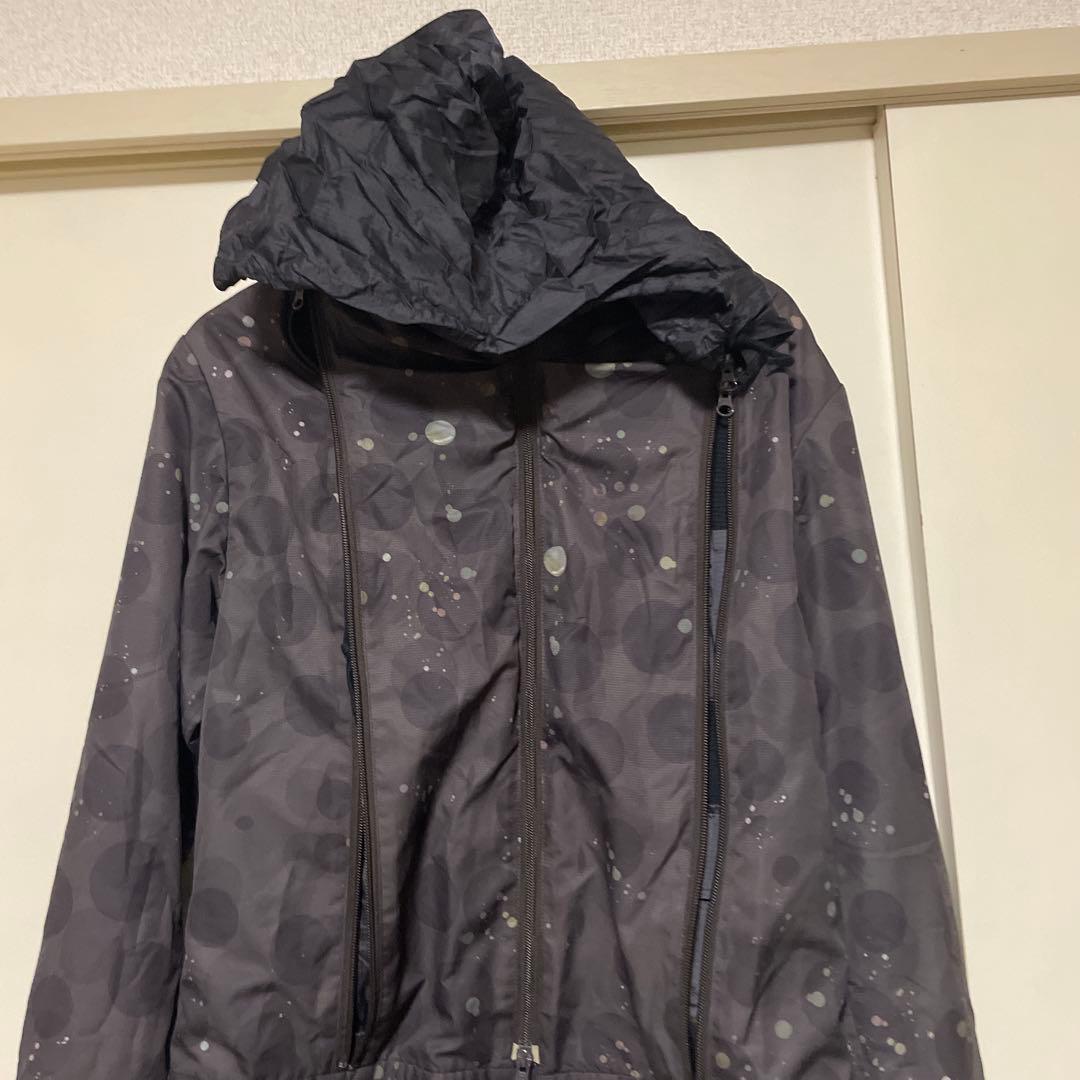 final home 多重ジップナイロンジャケットS ファイナルホーム ドット柄