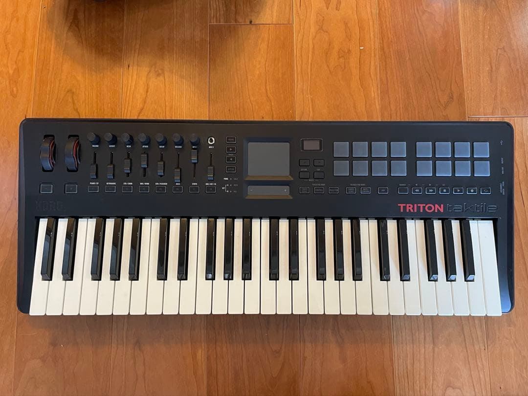 TRITON MIDIキーボード 49鍵 KORG TRITON taktile-49 [音源内蔵MIDI鍵盤] 送料無料 | サウンドハウス