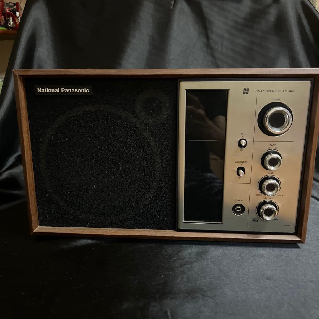 松下電気　ナショナルパナソニック　ラジオ　アンティーク　ビンテージ Amazon.co.jp: National Panasonic ナショナル パナソニック 松下電器