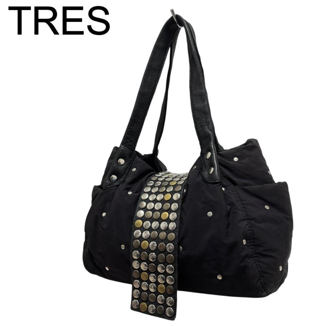 y2k 00s archive TRES toteBag Studs Black - メルカリ