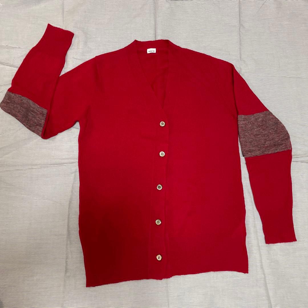 eleven2nd カシミヤVネックカーディガン アウトレット ストア