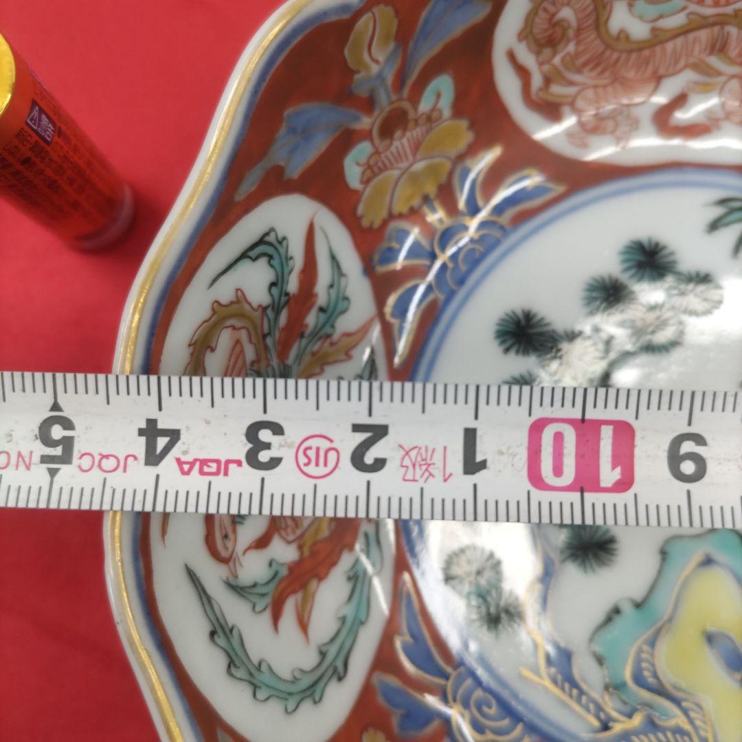 有田焼 伊万里焼 古伊万里 金彩 色絵 なます皿 小皿 小鉢 5寸皿5客