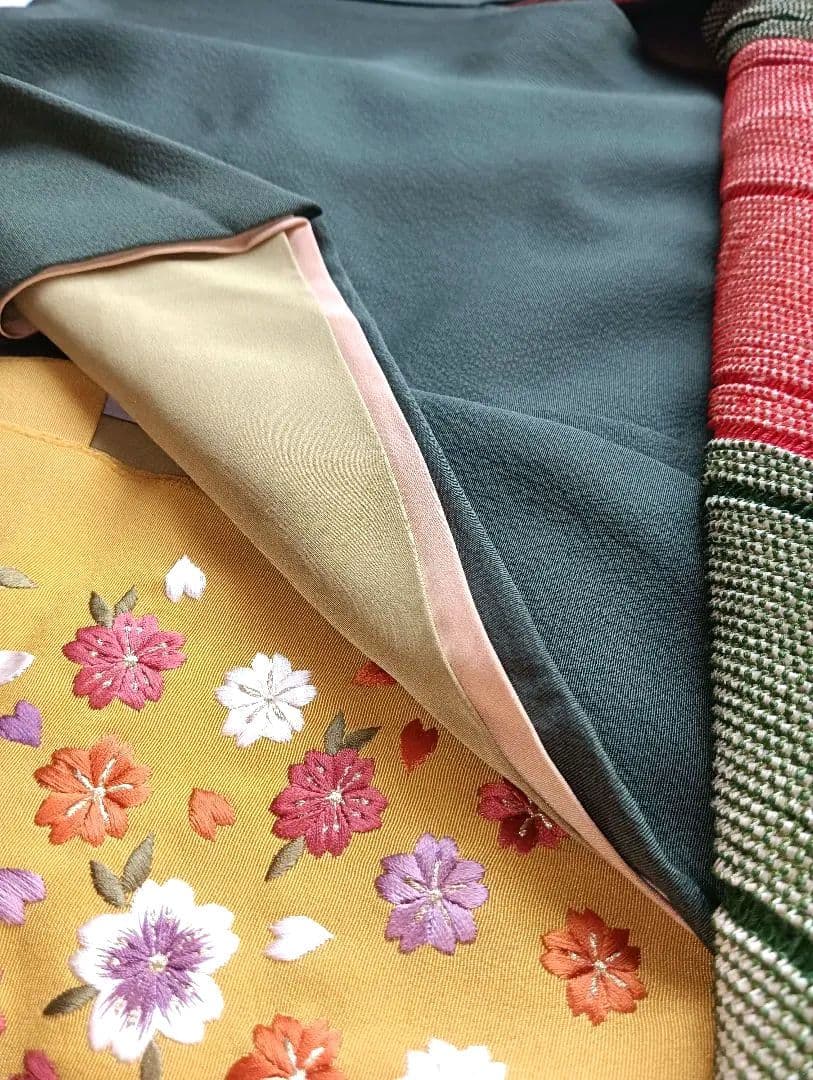 aus☆aya　やまと誂　振袖フルセット　美品　たたき染め