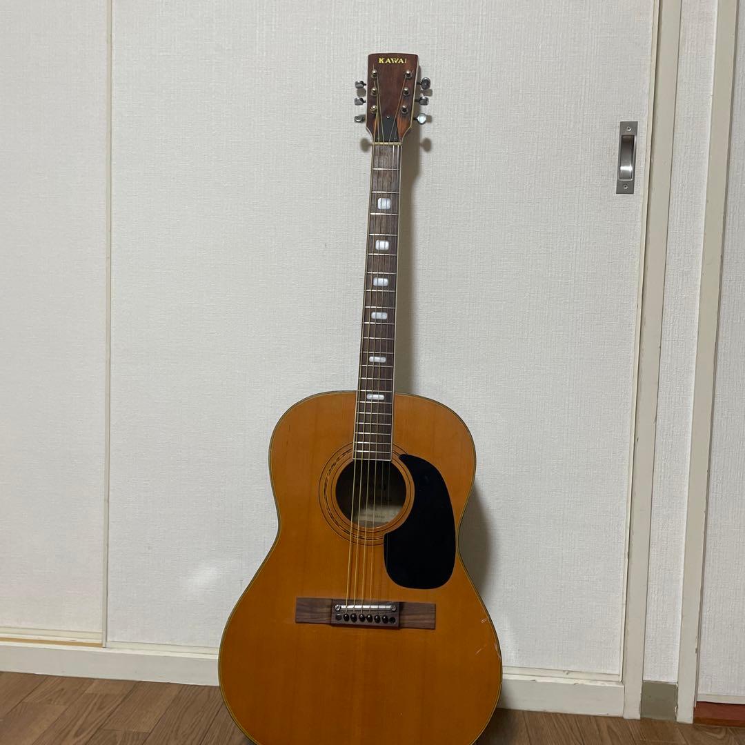 KAWAI カワイ-701ギブソンB25サドルヴィンテージアコギチューナー付き