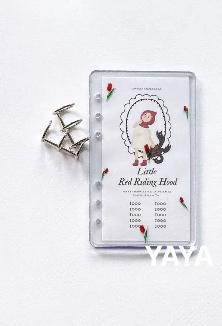 レジン バインダー A6 saving challenge セービング 貯金 - メルカリ