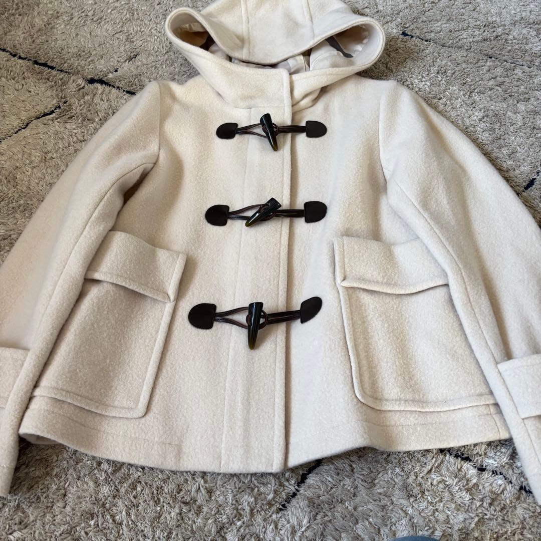 極美品✨】ブルーレーベルクレストブリッジ ダッフルコート ホワイト