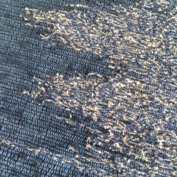 裂織り敷物⭐︎タペストリー⭐︎阪急梅田本店「全国匠の技展」購入品