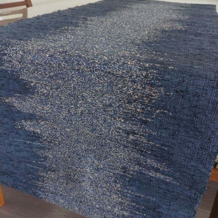 裂織り敷物⭐︎タペストリー⭐︎阪急梅田本店「全国匠の技展」購入品