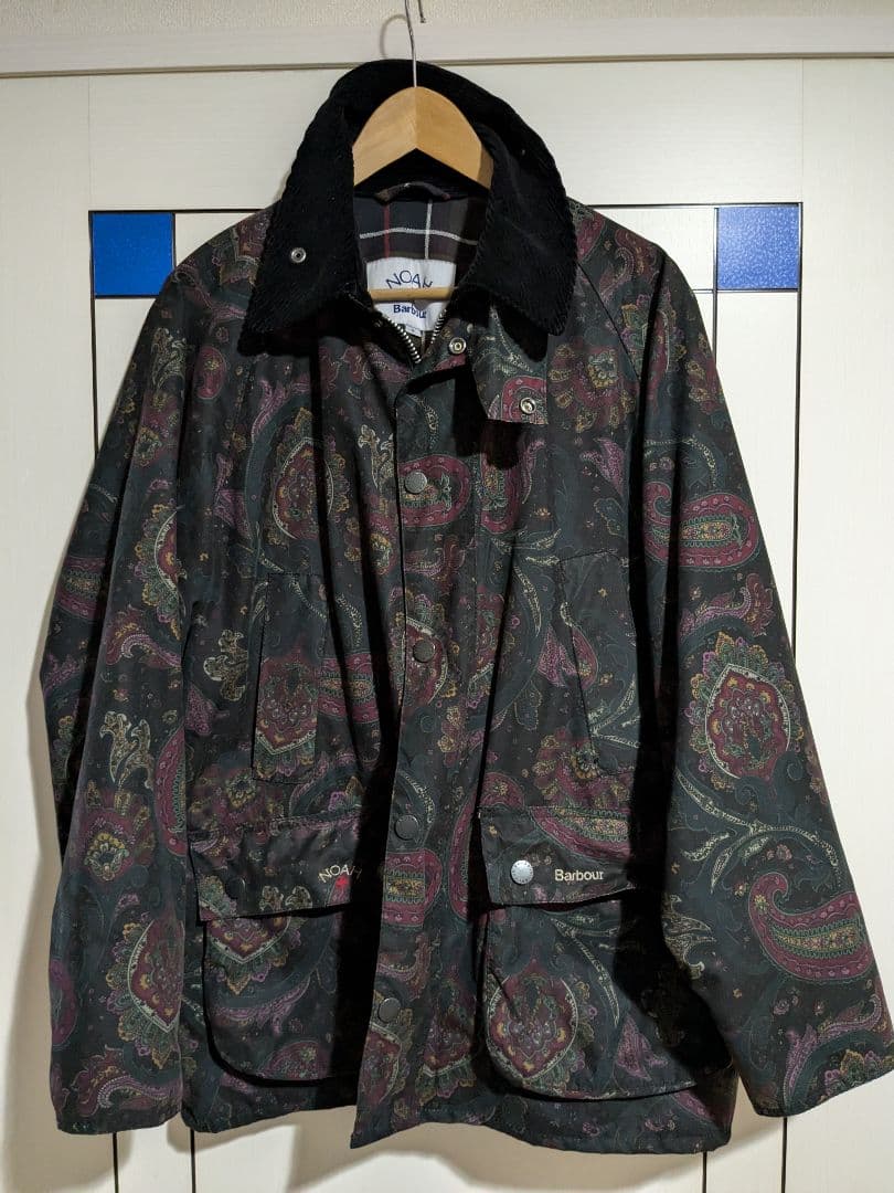NOAH x Barbour ペイズリー柄ビデイル Mサイズ - メルカリ