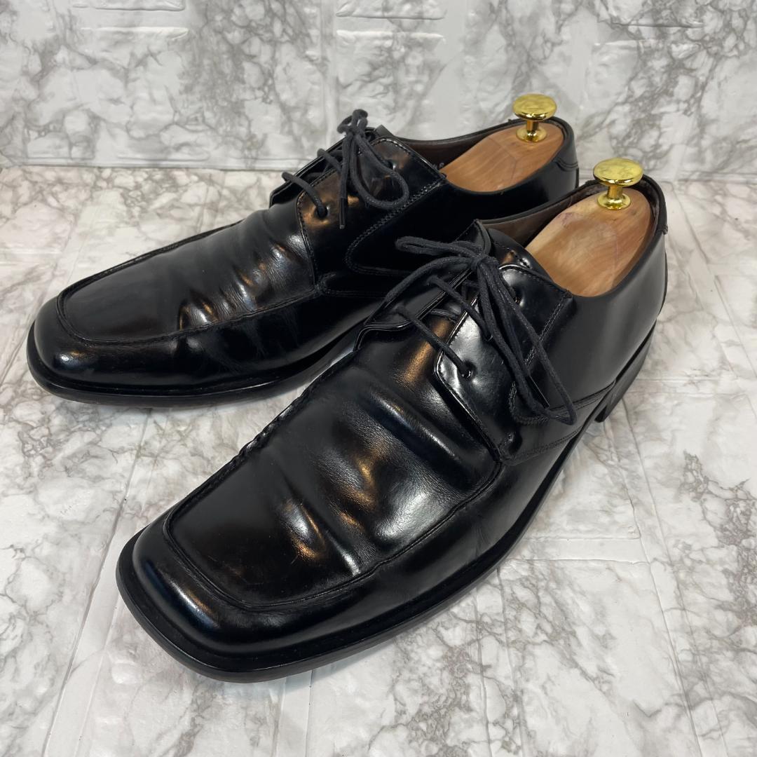 REGAL リーガル メンズ 黒 スクエアトゥ 26.5cm Y129 - メルカリ