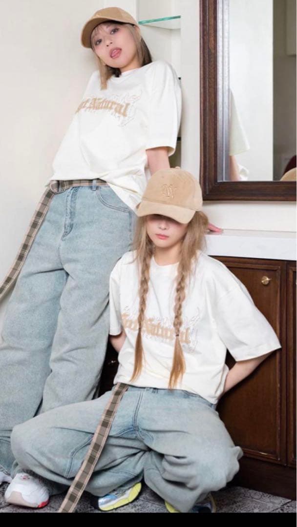 重盛さと美supplier Not Natural ジーンズ S 試着のみ