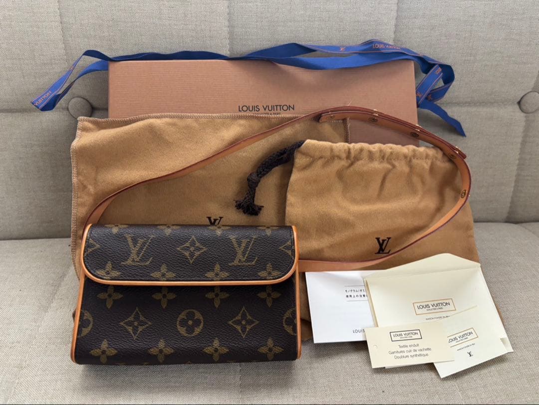 ルイヴィトン ポシェット フロランティーヌ モノグラム - メルカリ