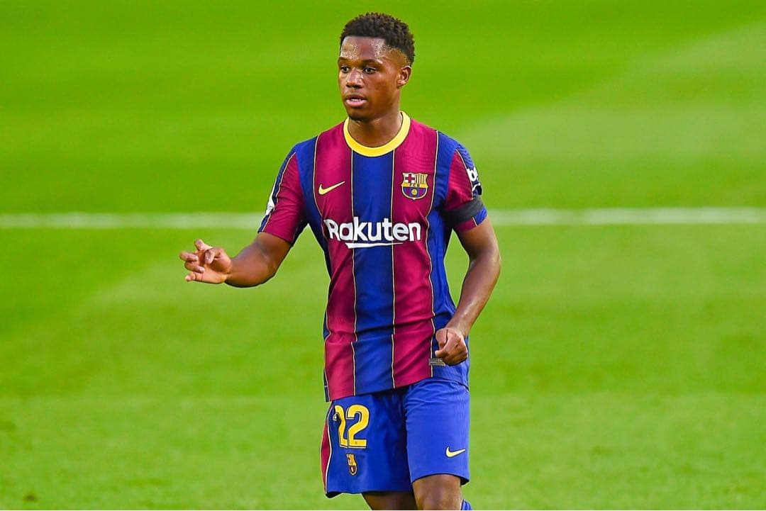 特価！【正規品】Nike FCバルセロナ アンスファティ22 ユニフォーム