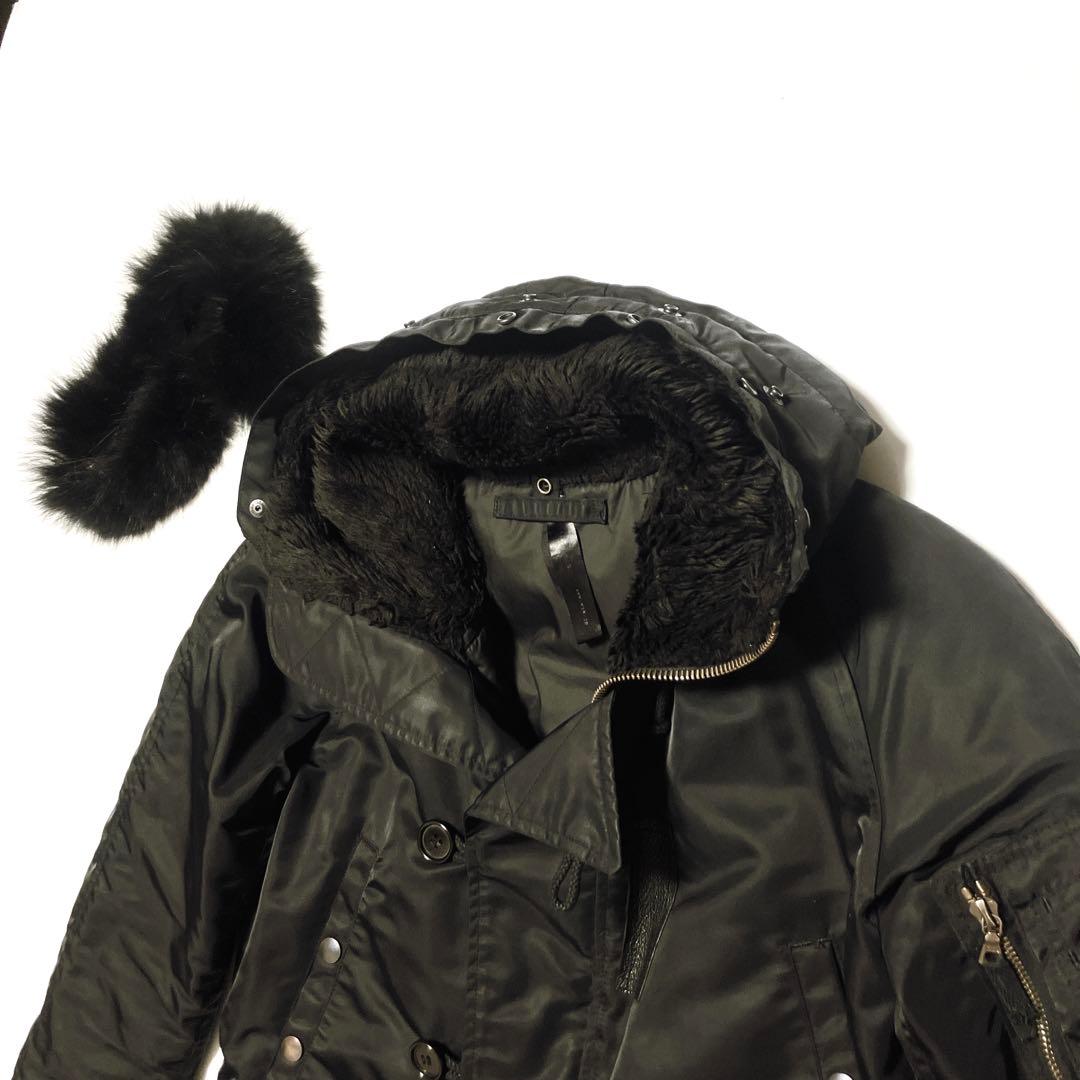 wjk ダブルジェーケー ファーフード付アウター N-3B ミリタリー