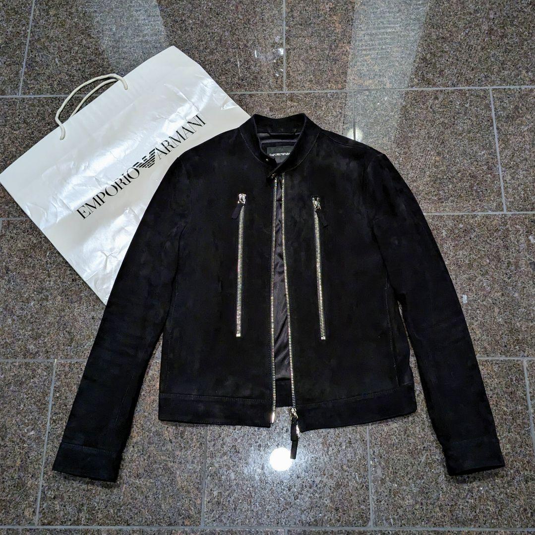 EMPORIO ARMANI スウェードライダース - メルカリ