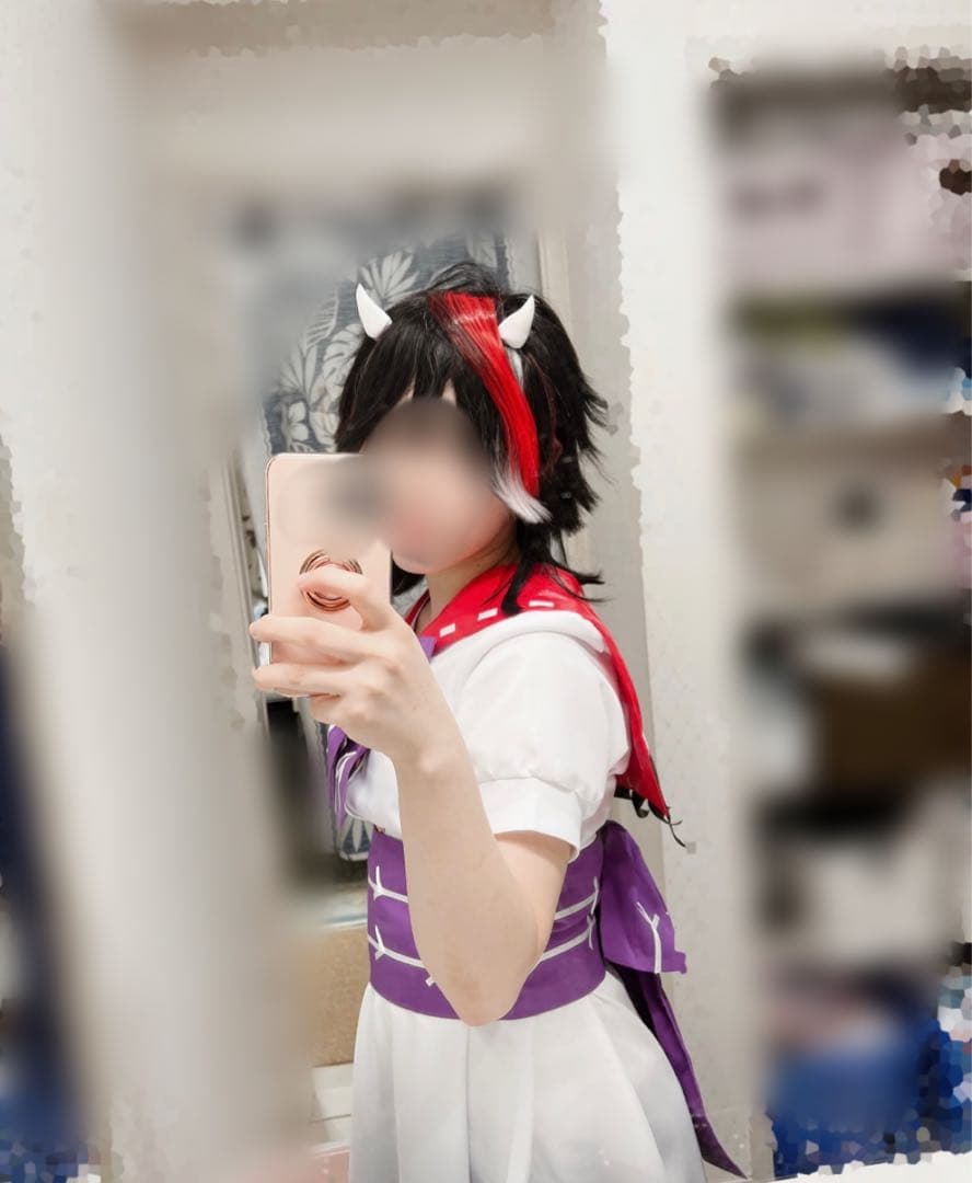 鬼人正邪 コスプレ衣装 ウィッグセット - メルカリ