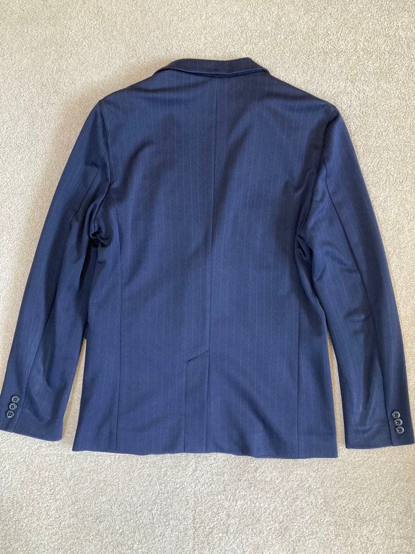 adidas アディダス PSFA セットアップ ストライプ スーツネイビー