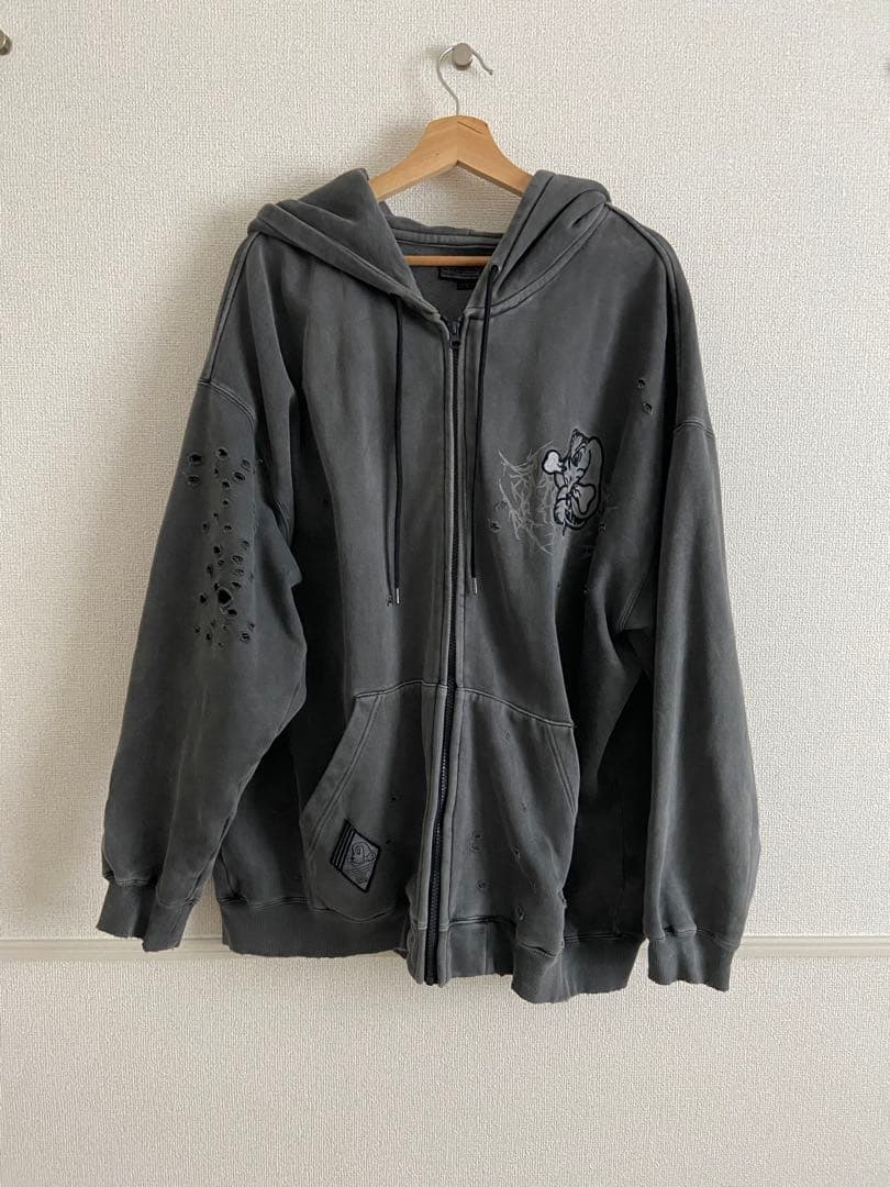 ガルフィー 染め染めわんちゃんボロボロパーカー大型犬(XL) - メルカリ