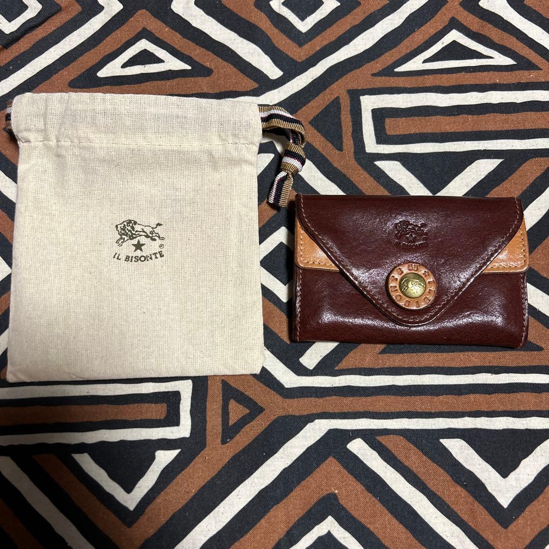 イルビゾンテ　カードケース　55周年 IL BISONTE（イルビゾンテ） カードケース 名刺入れ IL BISONTE FIFTY