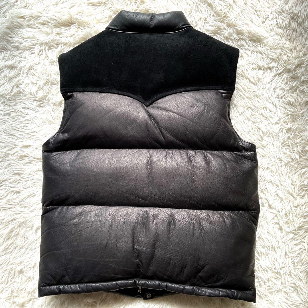 未使用級✨リアルマッコイズ ディアスキン レザージャケット ダウン