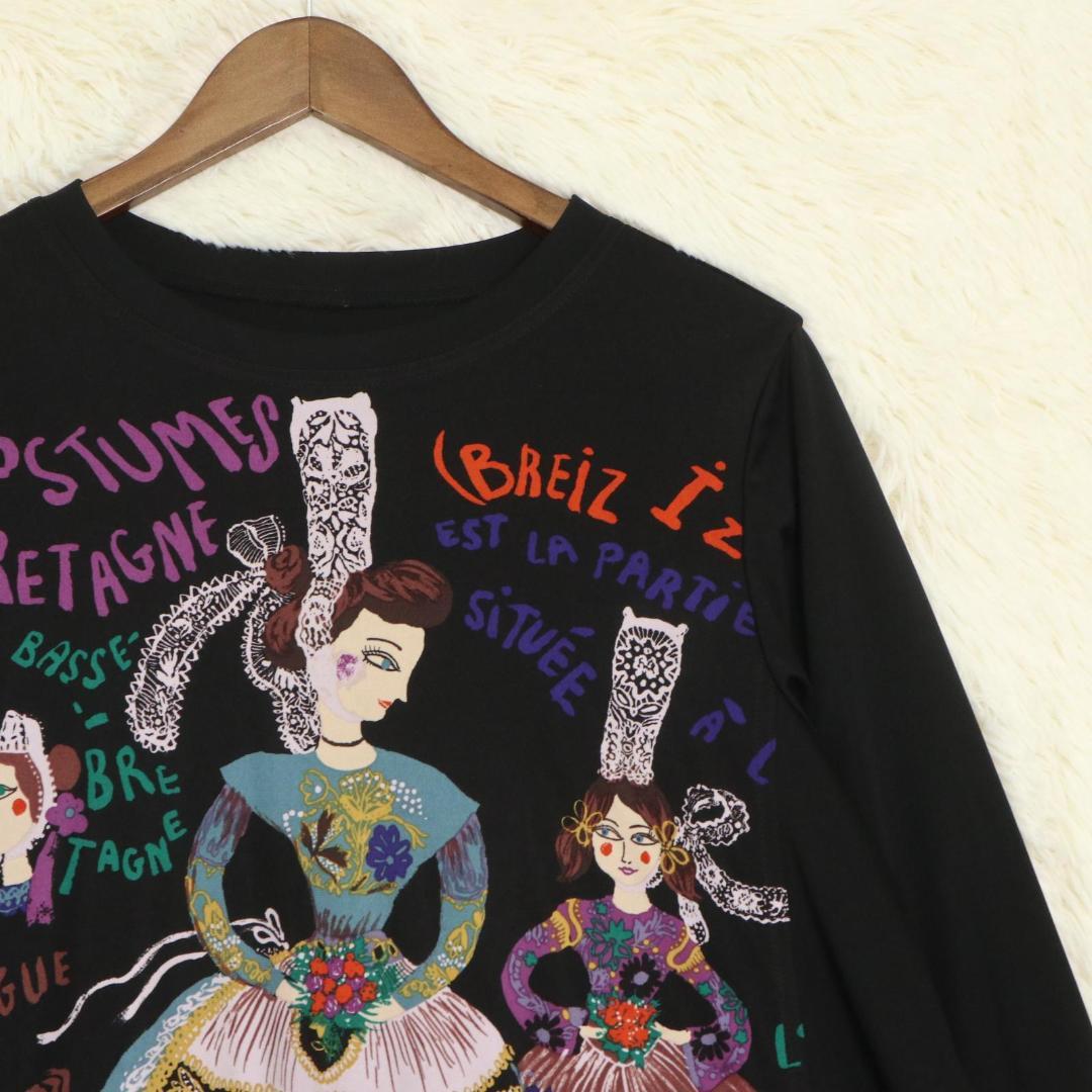 近年モデル トクコプルミエヴォル チュニック ブルターニュ 民族衣装