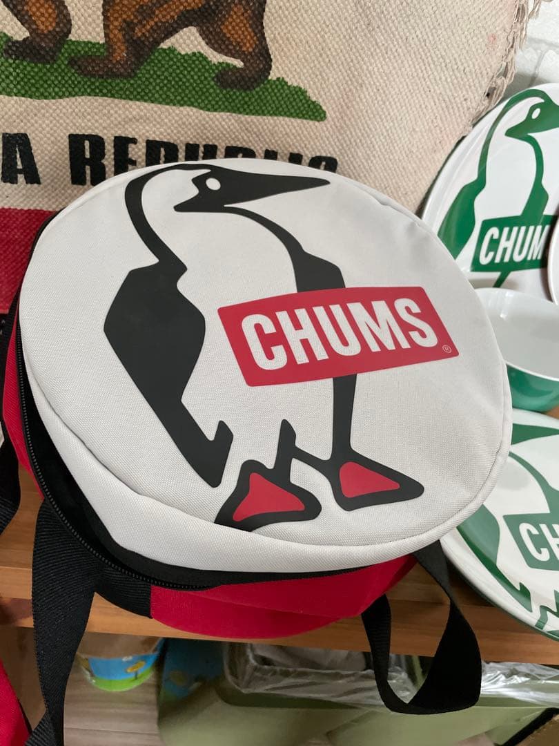 CHUMS 食器セット 12点チャムス【廃盤品】メラミンディッシュ食器値下げ CHUMS（チャムス）メラミンディッシュセット（キッチン用品）Melamine