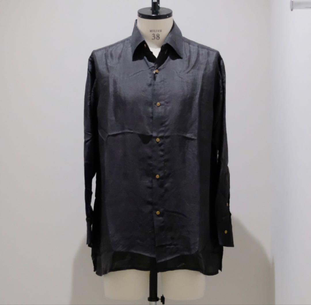 ほぼ新品MAATEE&SONS SILK KADHI SHIRT GUPTA 2 MAATEE&SONS SILK KADHI SHIRT GUPTA 2