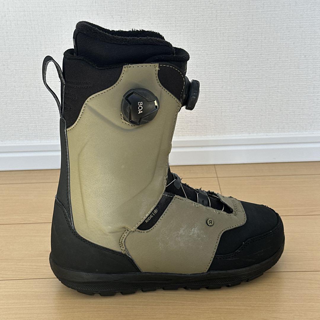 RIDE LASSO 25.5cm オリーブ　中古