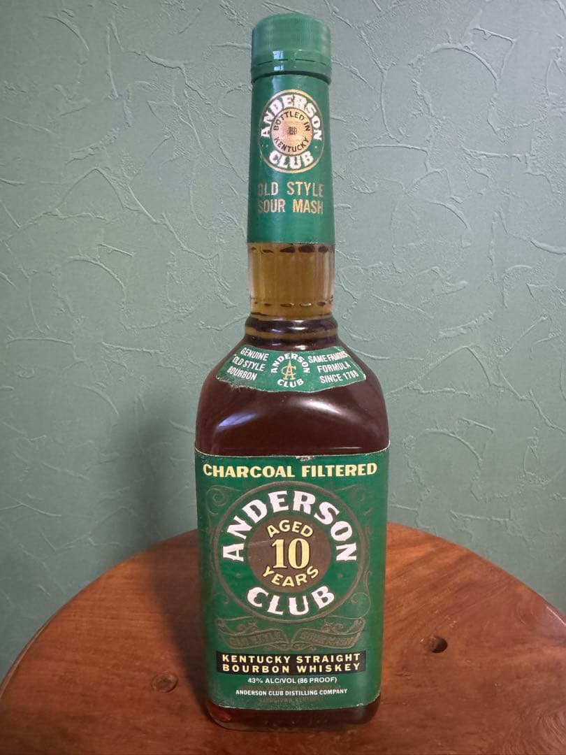 ANDERSON CLUB 10年 バーボン ウイスキー - メルカリ
