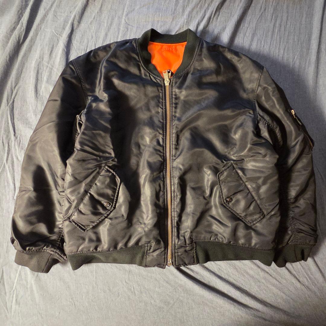 fostex USA製 MA-1 raf simons サンプリング元 - メルカリ