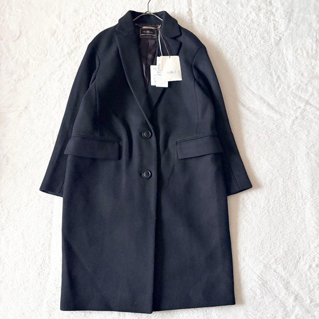 6186 新品未使用✨ グレースコンチネンタル アンゴラメルトン