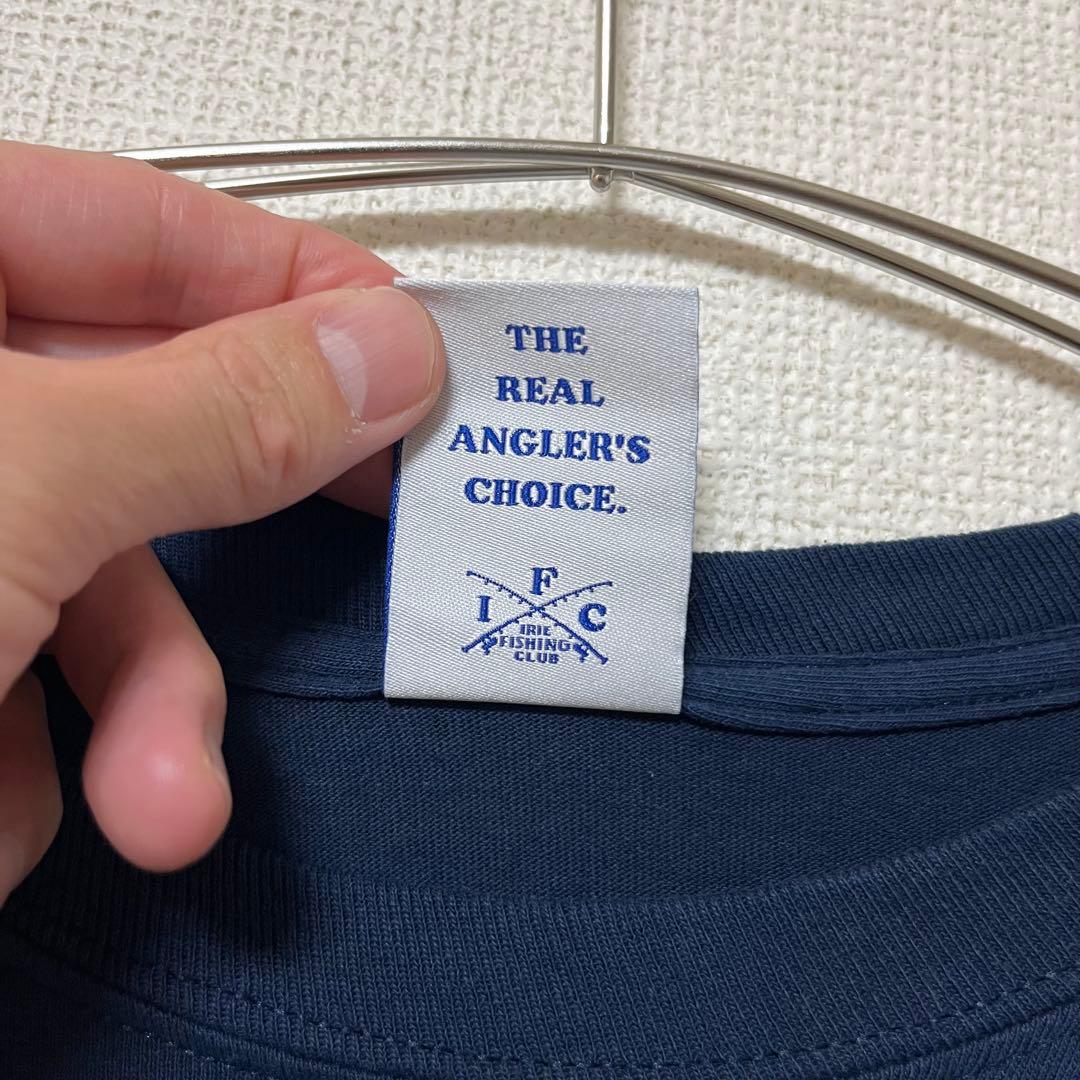 美品】アイリーフィッシングクラブ 長袖 ロンt バックプリント 釣り XL