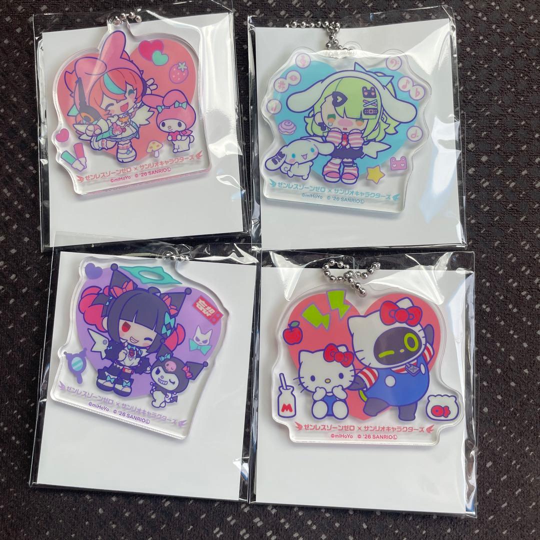 ゼンレスゾーンゼロ gigo 妄想エンジェル アクリルボールチェーン 4種