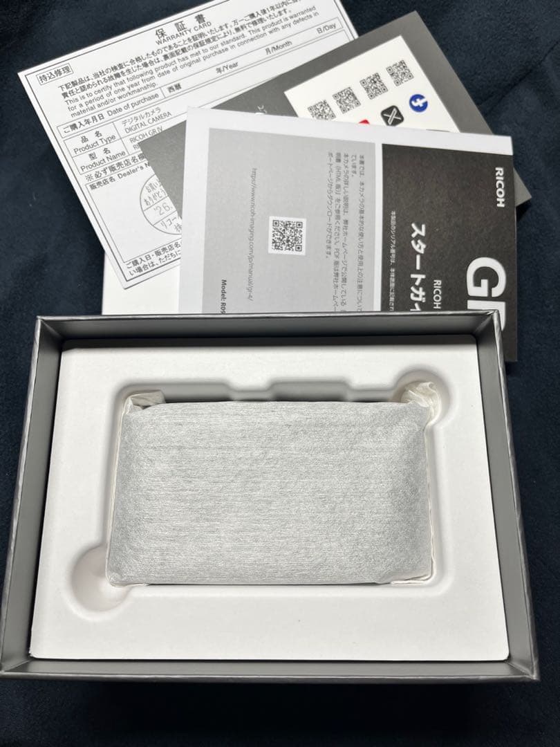 新品 未開封 RICOH GR IV リコー GR４ 未使用 新品)RICOH (リコー) GR IV Monochrome（商品ID：4549212311994）詳細