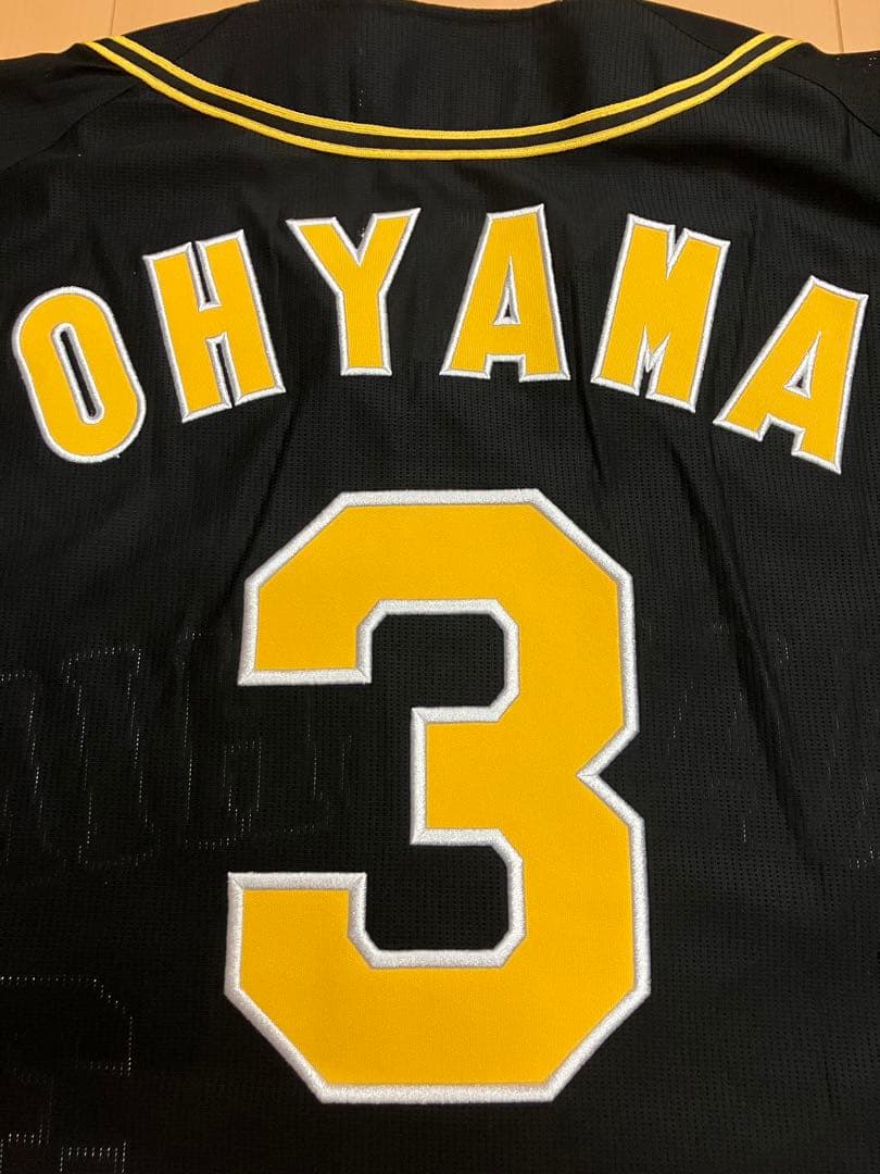 大山悠輔 ユニフォーム 阪神タイガース 当時 復刻 黒 ブラック