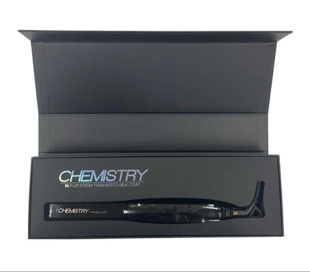 CHEMISTRY ストレートヘアアイロン ブラック 試してみた】CHEMISTRY 超湿熱ヘアアイロン ブラック CHEMISTRYの