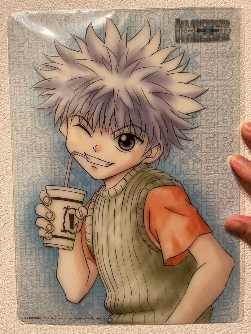 【未開封】HUNTER×HUNTER キルア 下敷き 新品未使用】HUNTER×HUNTERキルア、ミニ下敷き - メルカリ