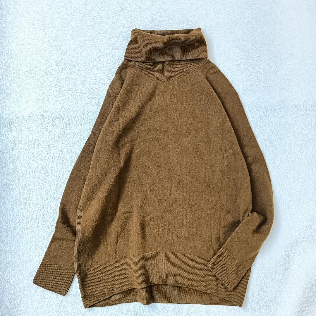 美品✨《ドゥーズィエムクラス》タートルネックニット ウール プルオーバー 長袖