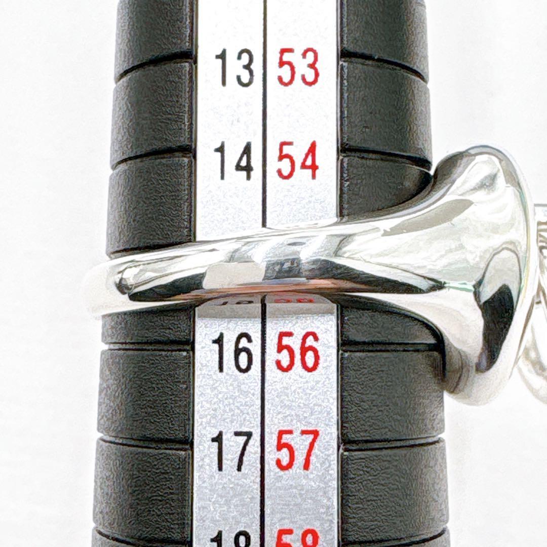 極美品 オールドティファニー ドアノッカー リング 15号 シルバー925