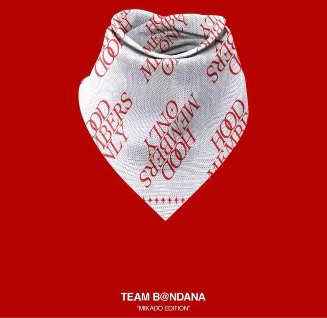 mikado HOOD MEMBERS ONLY バンダナB@NDANA
