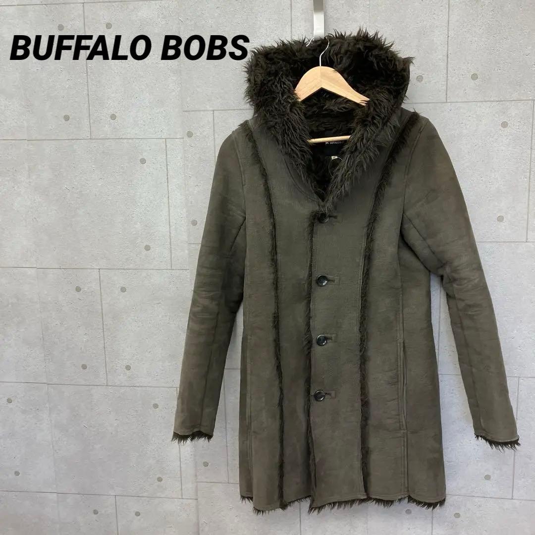 BUFFALO BOBS バッファローボブズ ムートンコート フード付きコート