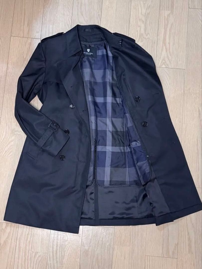 ブラックレーベルクレストブリッジ　トレンチコート チェック裏地付き BLACK LABEL CRESTBRIDGE （ブラックレーベル クレストブリッジ