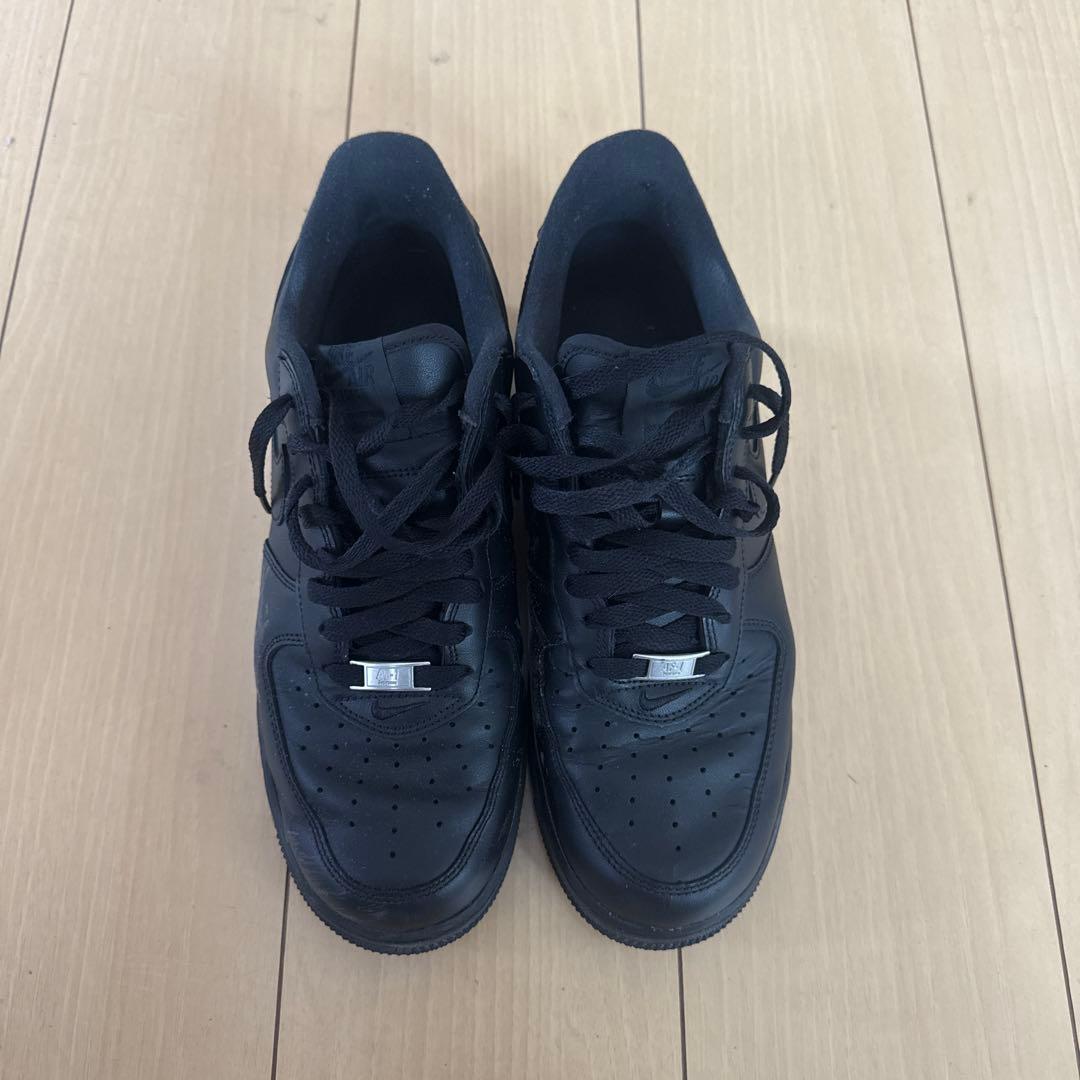 NIKE Supreme ブラック スニーカー　27.5 NIKE◇X SUPREME AIR FORCE 1 LOW SP/27.5cm/BLK : セカンドストリート