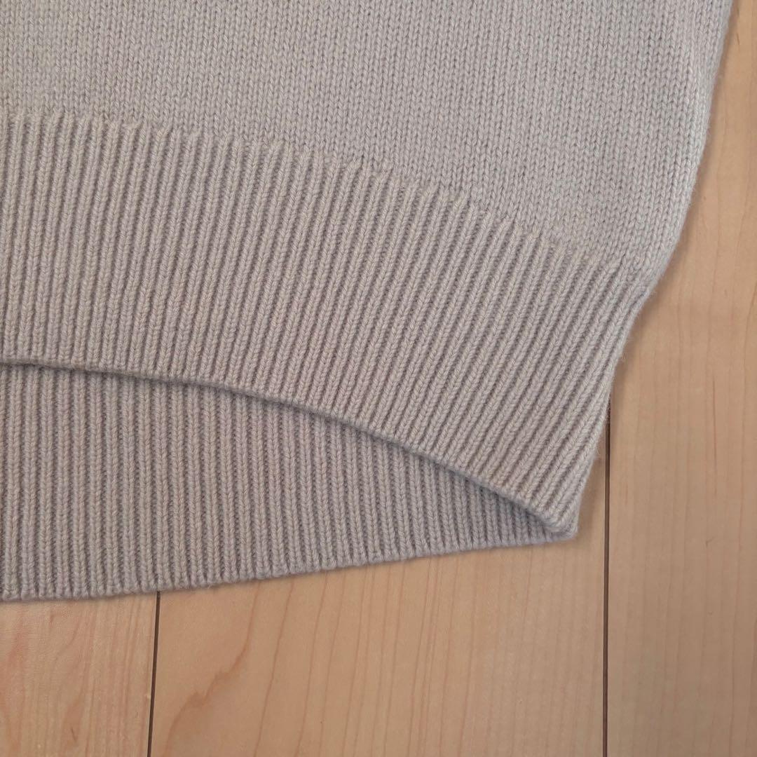 完売 23区 カシミヤブレンドバルキーニット カシミヤ混 サイズ38